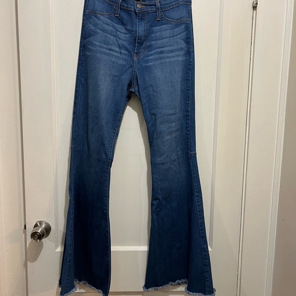 💙💙💙Judy Blue Super Flare High Rise Jeans 32 / 15 - Picture 14 of 15